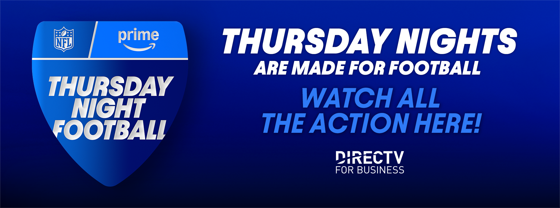 Official Thursday Night Football watch here graphic