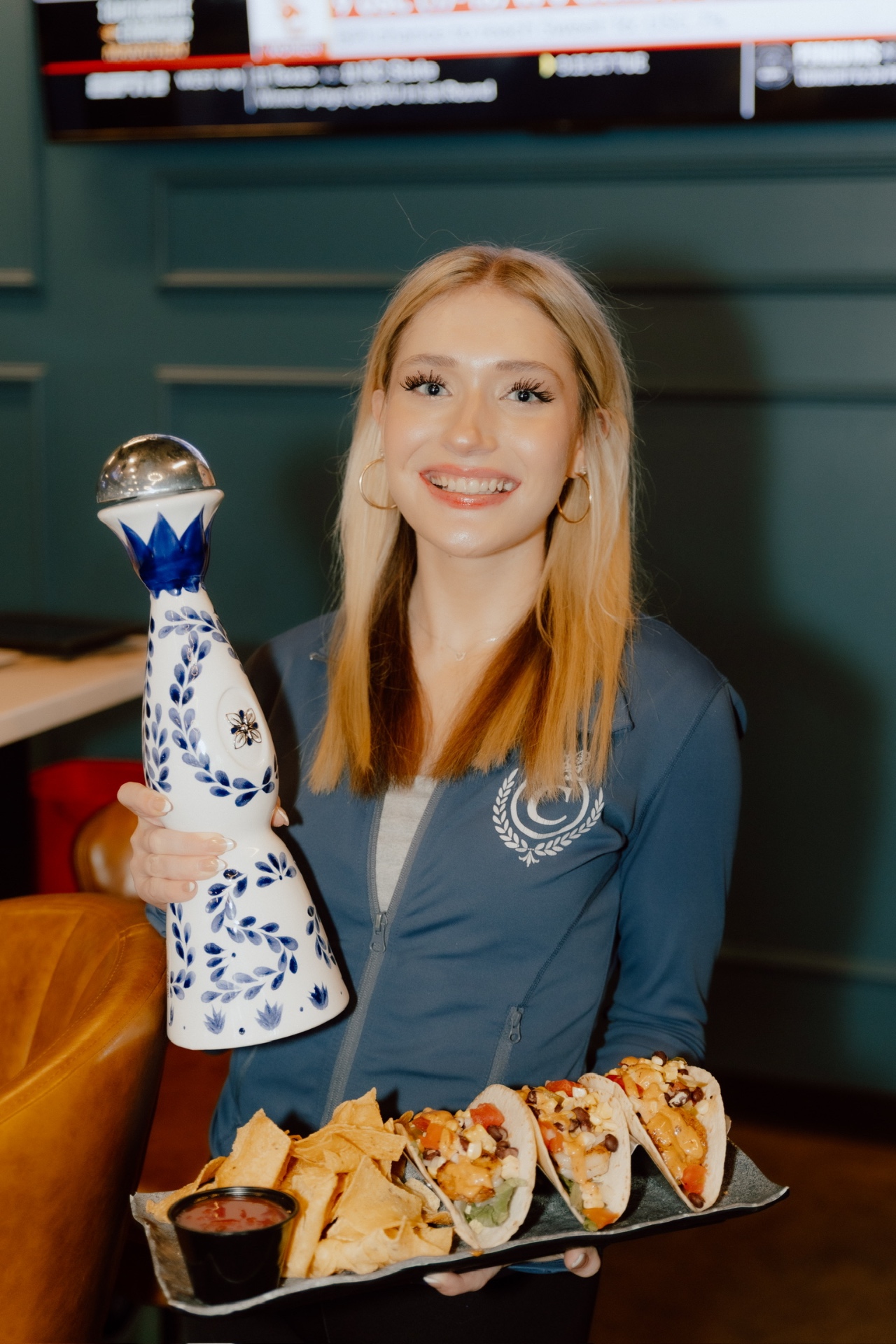 Tacos from the Clubhouse Lounge + Kitchen menu