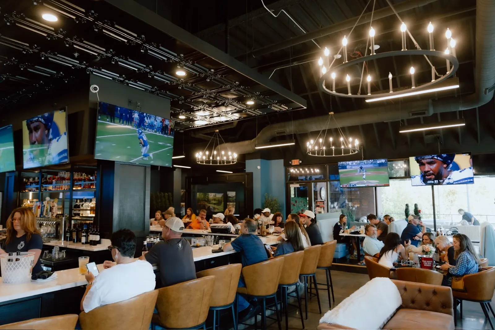 Bar at Clubhouse Lounge + Kitchen in Edwardsville
