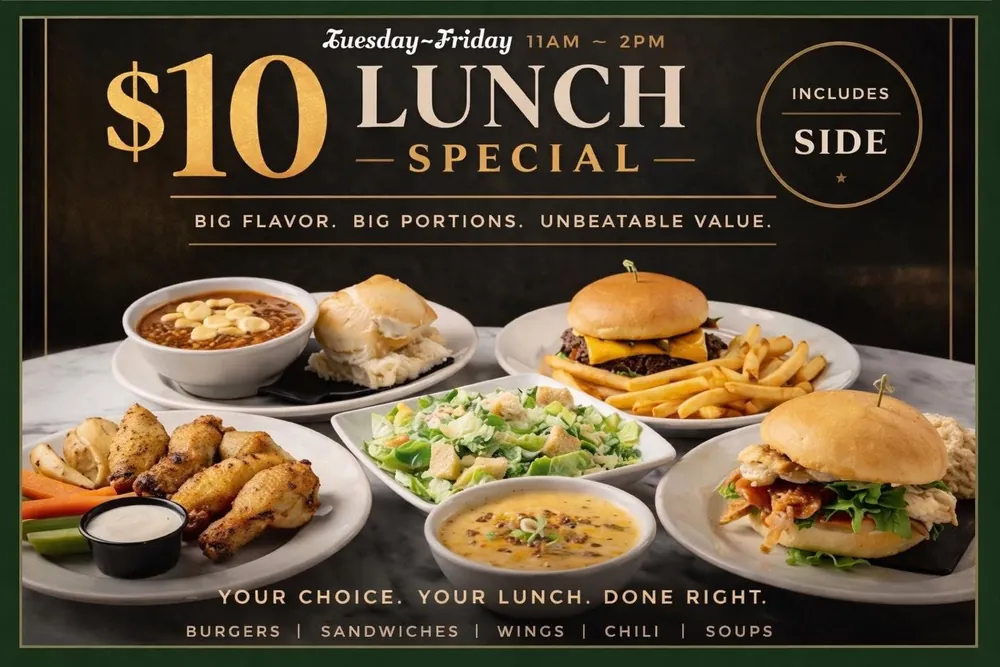 Clubhouse Express Lunch food photograph